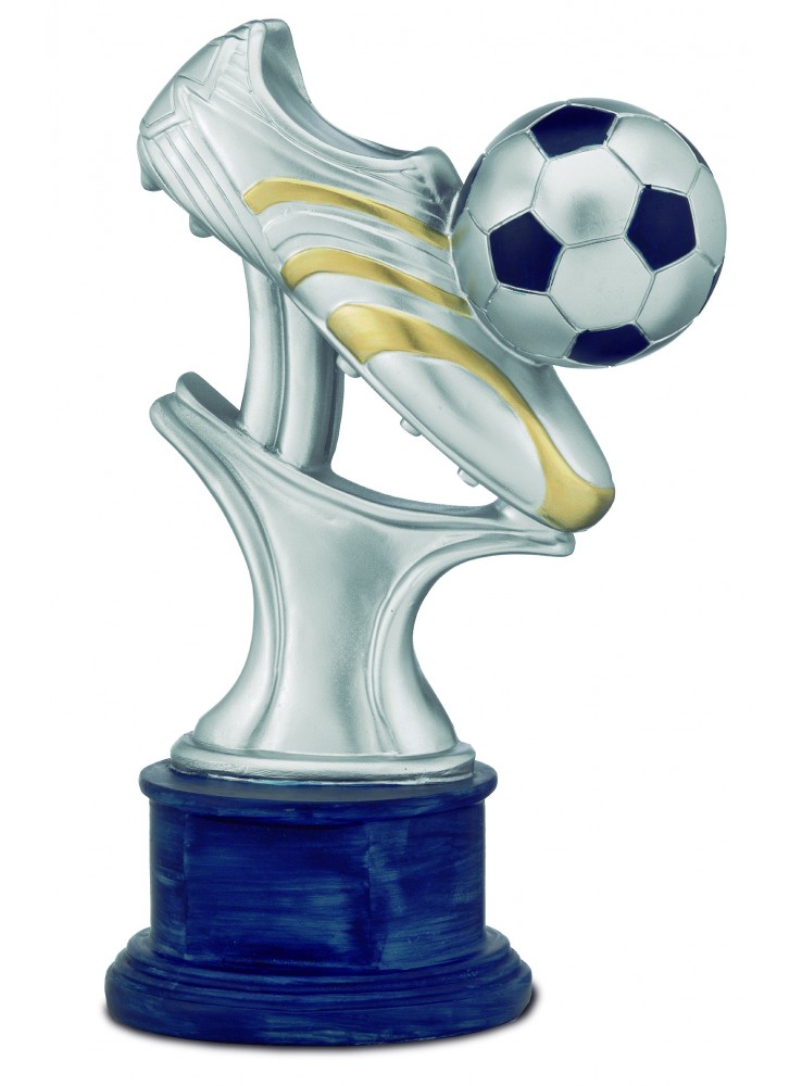 CALCIO/Calcio Trophy-MINI FIGURA MASCHILE CALCIO TROFEO in resina dimensioni 3 