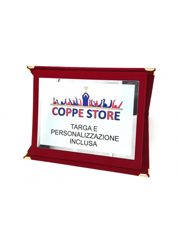 Astuccio Cartellina Bordeaux 23x17
