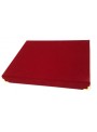 Astuccio 26x21 Velluto Bordeaux, Chiusura Calamita, Targa 20x15