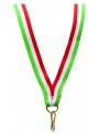 Nastrino  Tricolore  Larghezza 1 cm  con gancio  N/06