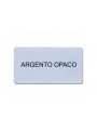 Targhetta alluminio Argento opaco con stampa personalizzata 762