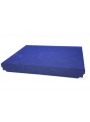 Astuccio 26x21 Velluto Blu, Chiusura Calamita, Targa 20x15