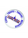 Etichetta Resinata con logo, testo o immagine diam 50 mm
